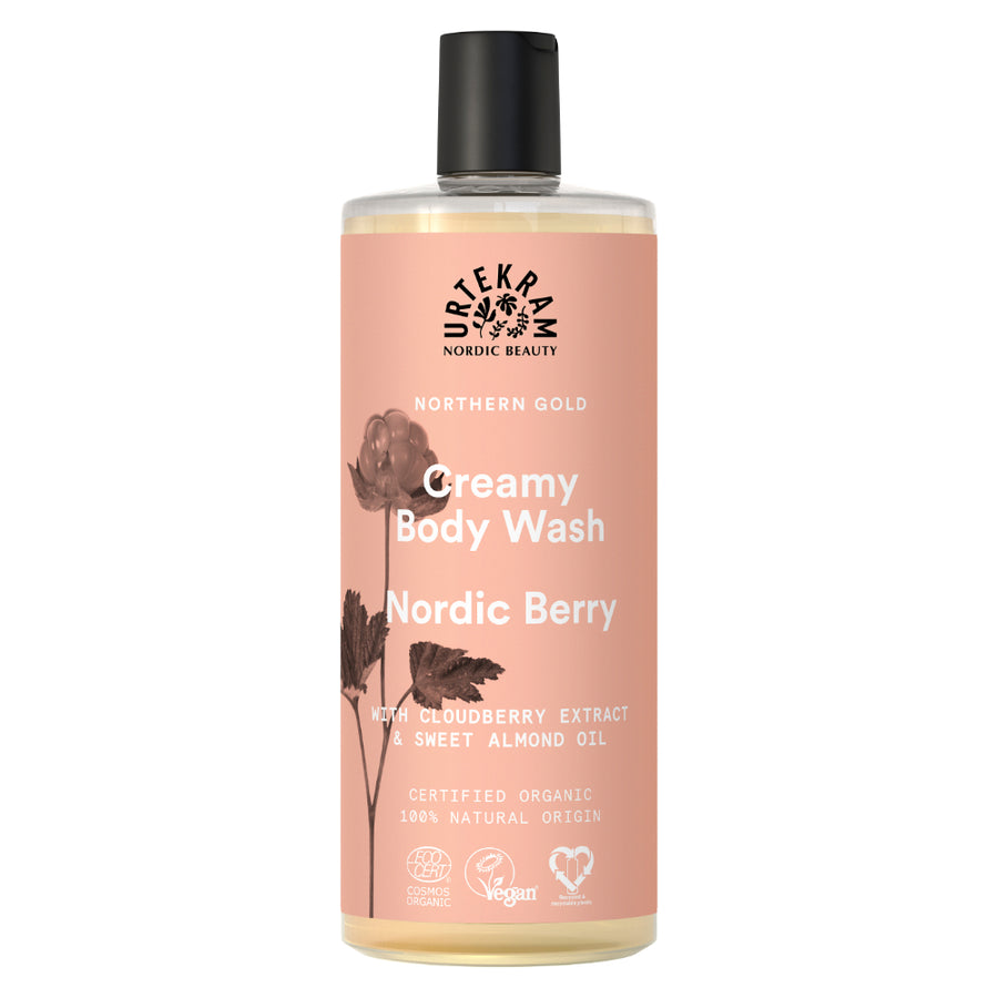 Nordic berry Body Wash 500ml Urtekram. Organic