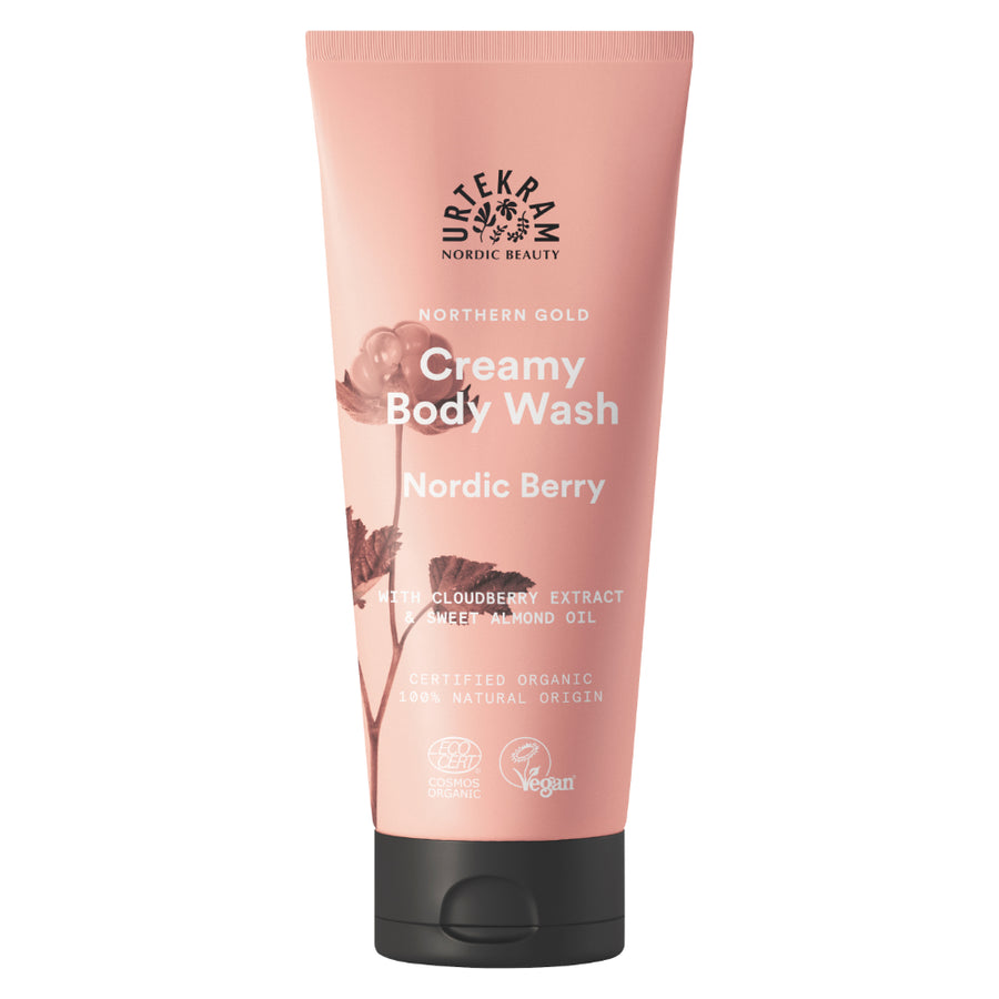 Nordic Berry Creamy Body Wash  200ml Organic. Urtekram