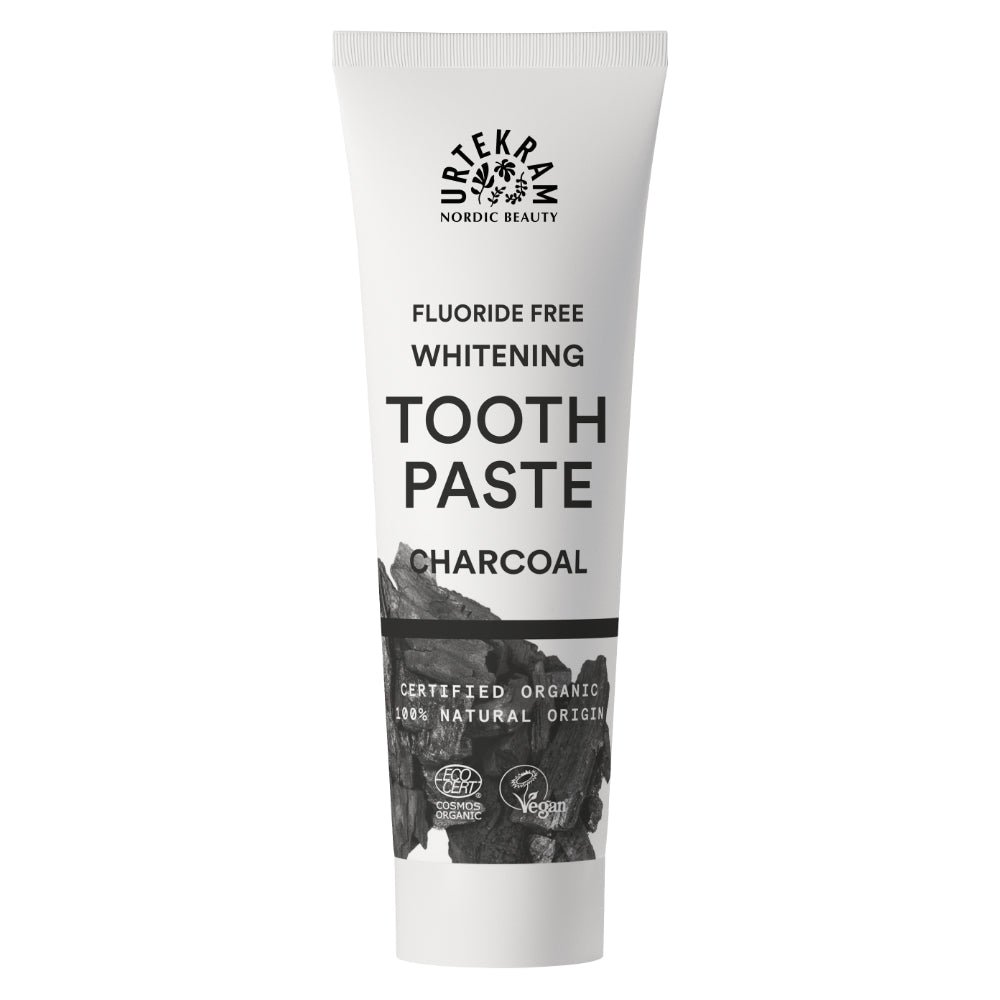 Urtekram Charcoal  Whitening toothpaste 75ml