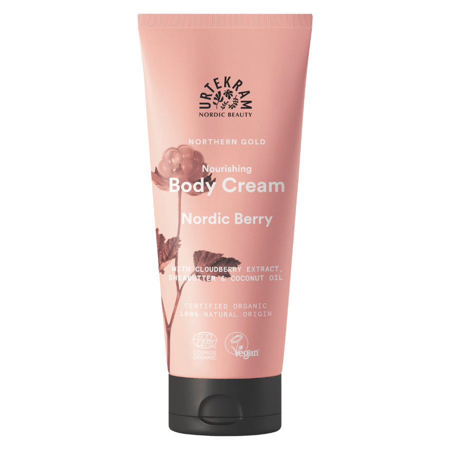 Nordic Berry Body Cream 200ml Organic. Urtekram