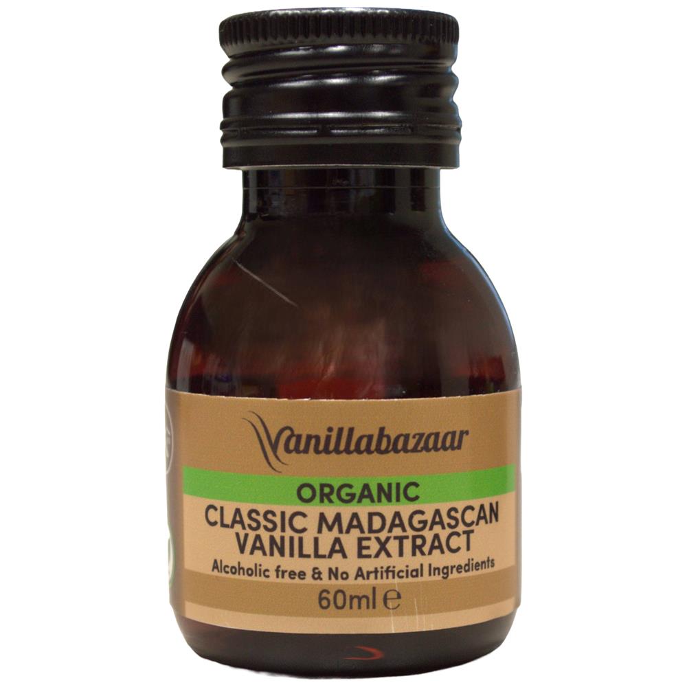 Vanillabazaar Organic Classic Madagascan Vanilla Extract 60ml