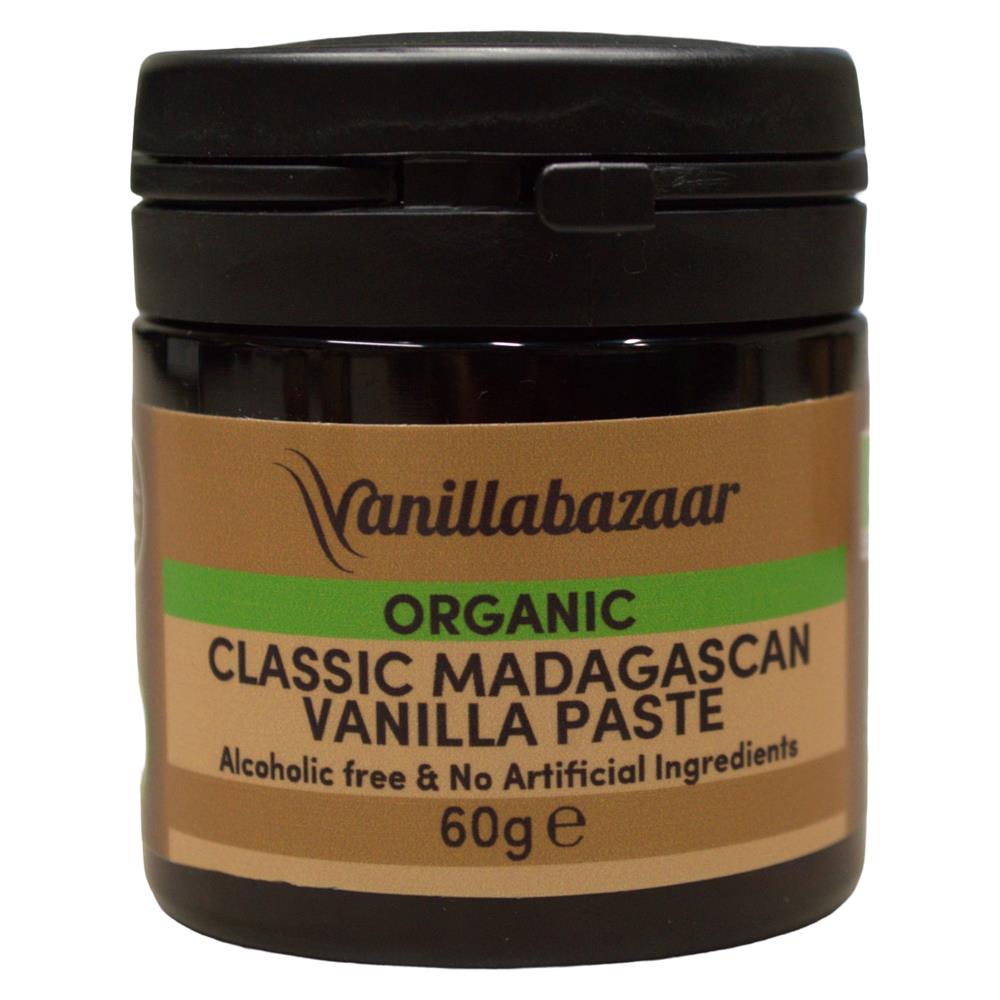 Vanillabazaar Organic Madagascan Alcohol Free Vanilla Paste 60g