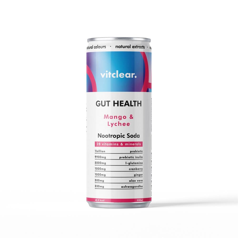 Gut Health Nootropic Soda 330ml