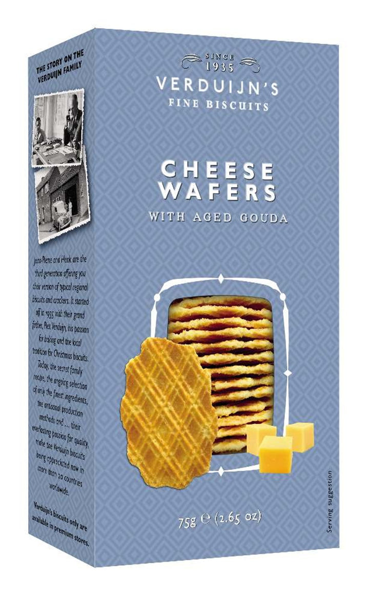 Verduijn's Cheese Wafers with Aged Gouda 75g