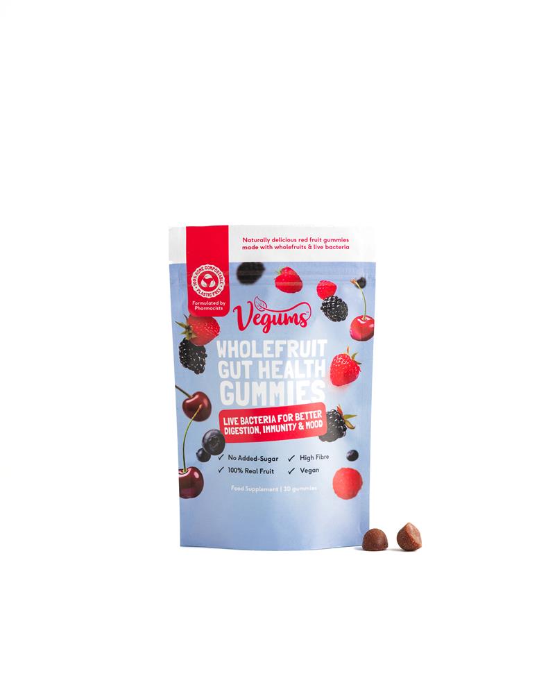 Gut Health Wholefruit Gummies. 30 gummies.