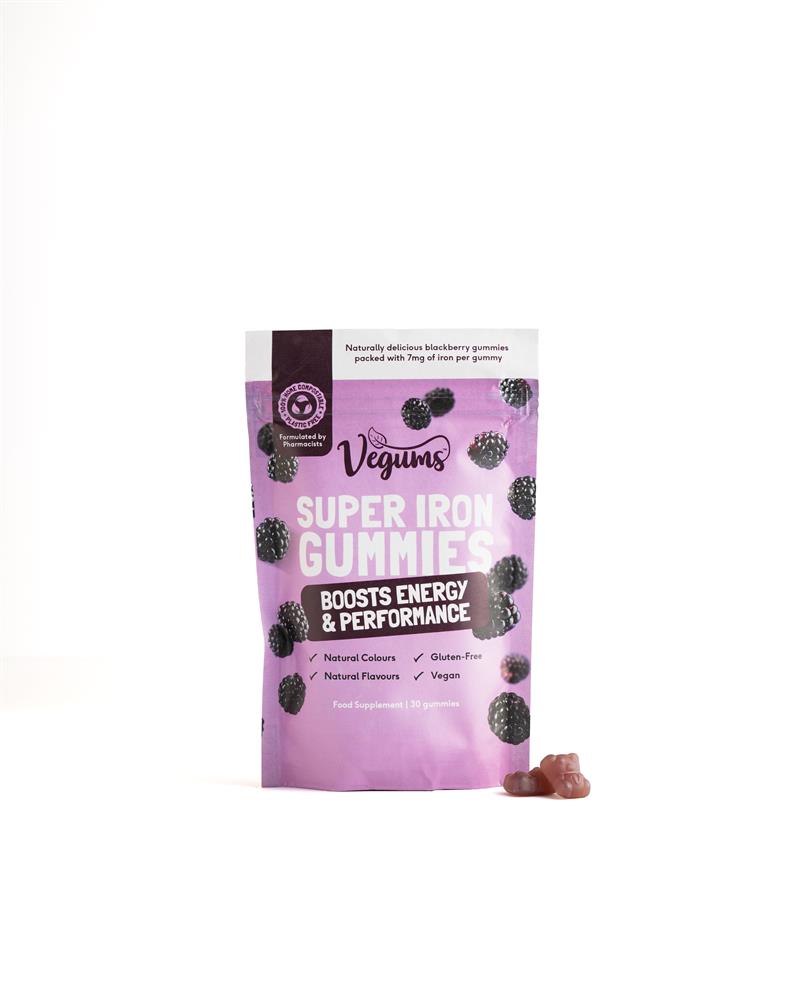 Vegan Super Iron Gummies 30 gummies