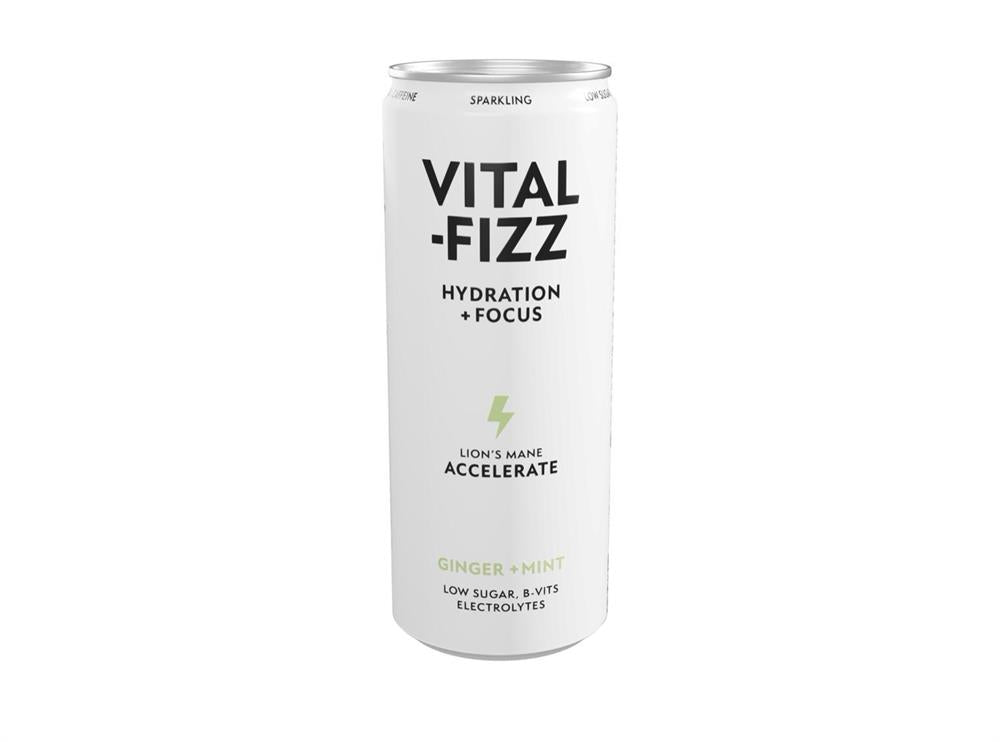 Accelerate - Sparkling Functional Lions Mane Drink 250ml
