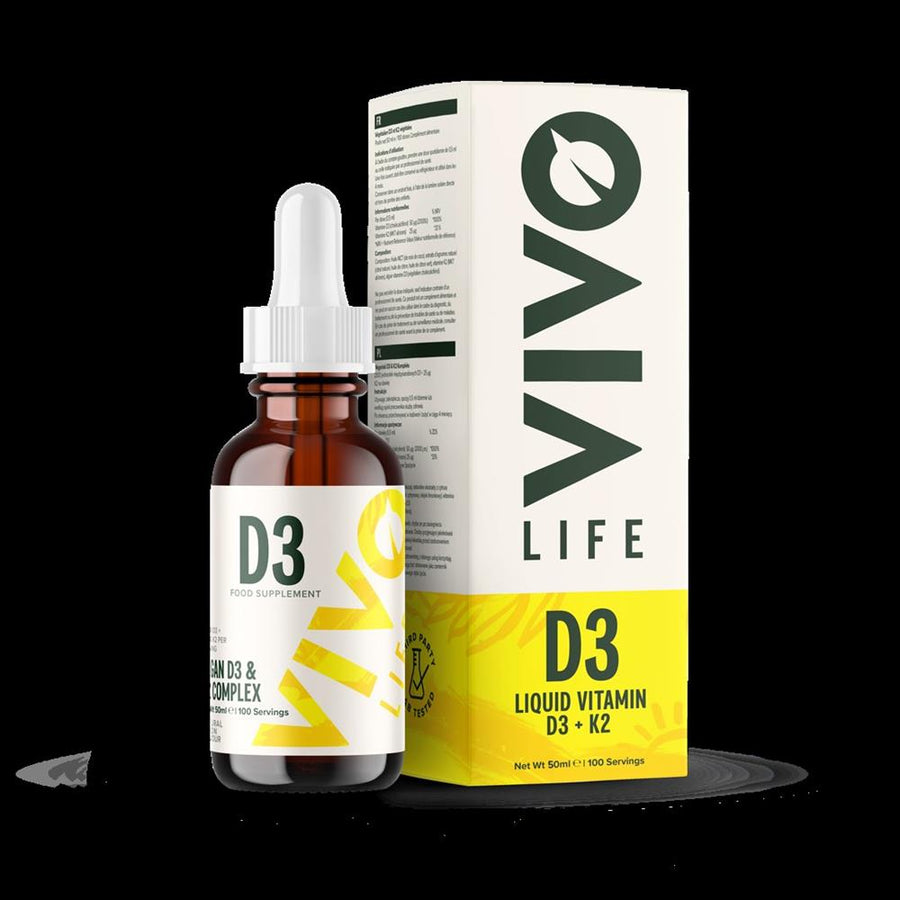 Vivo Life Vitamin D3 & K2 Liquid 50ml