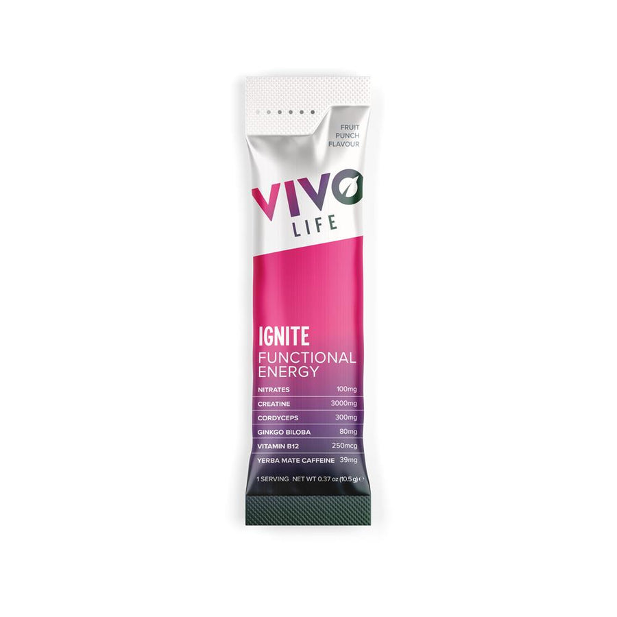 Vivo Life Ignite Functional Energy Fruit Punch Sachet