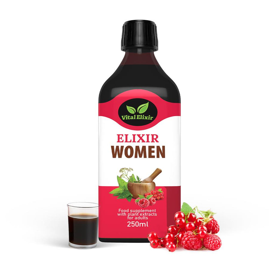 Vital Elixir Women Herbal Supplement. 250ml