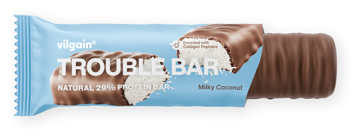 Vilgain Trouble Protein Bar Milky Coconut 55g
