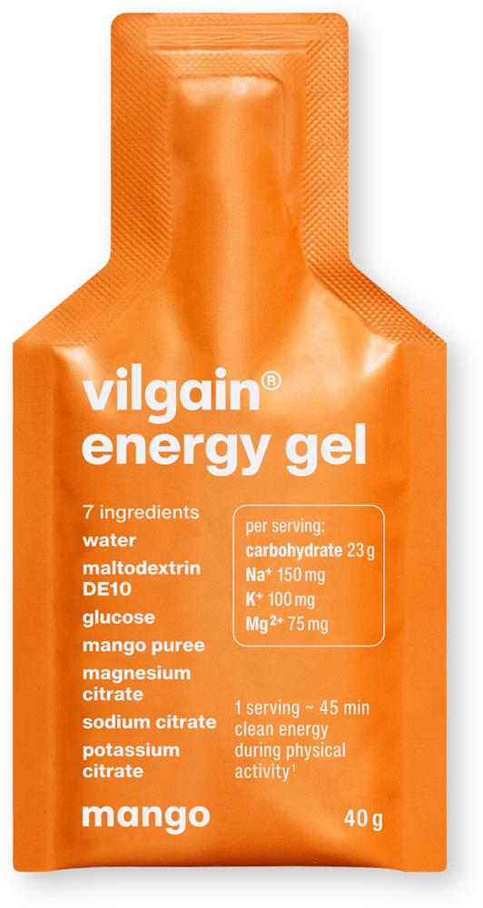 Vilgain Energy Gel Mango 40g
