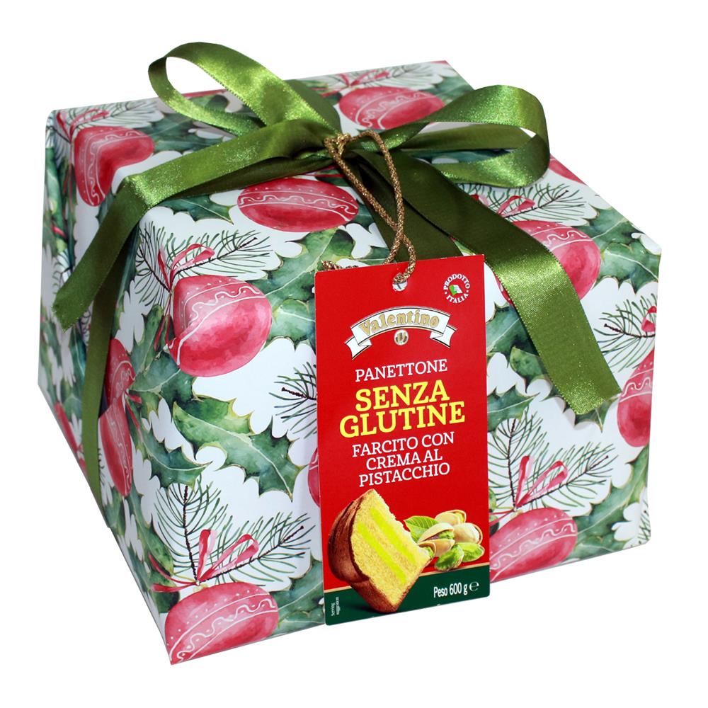 Valentino Gluten Free Panettone Pistachio Cream 600g