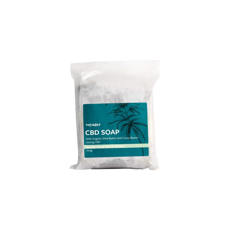 Voyager 100mg CBD Hemp & Lettle Soap - 100g