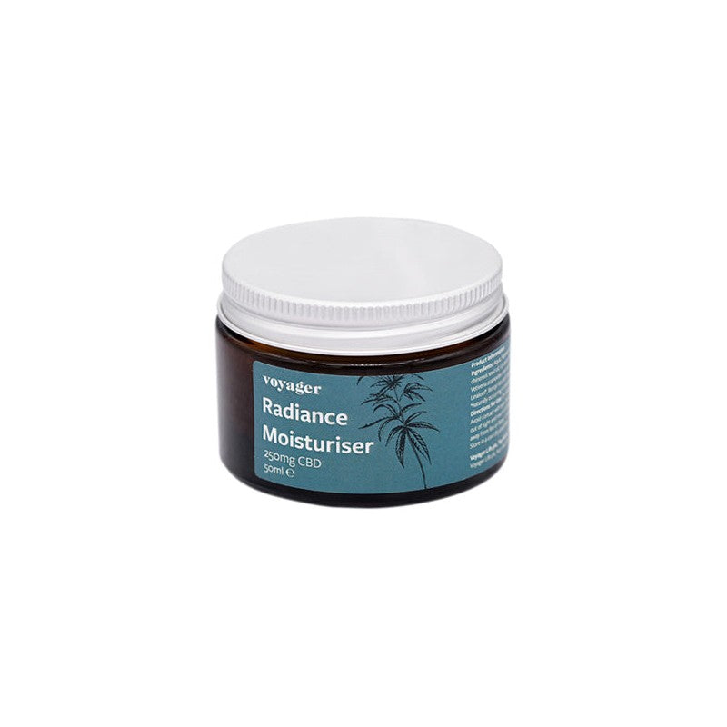Voyager 250mg CBD Radiance Moisturiser - 50ml