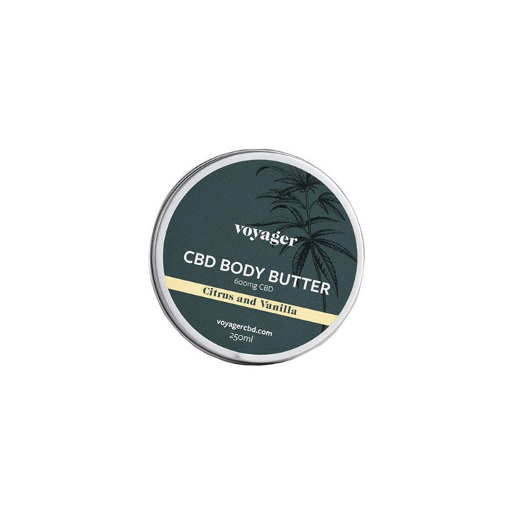 Voyager 600mg CBD Body Butter - 250ml