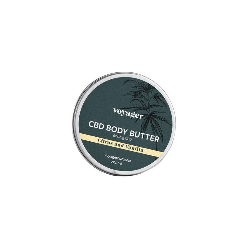 Voyager 600mg CBD Body Butter - 250ml