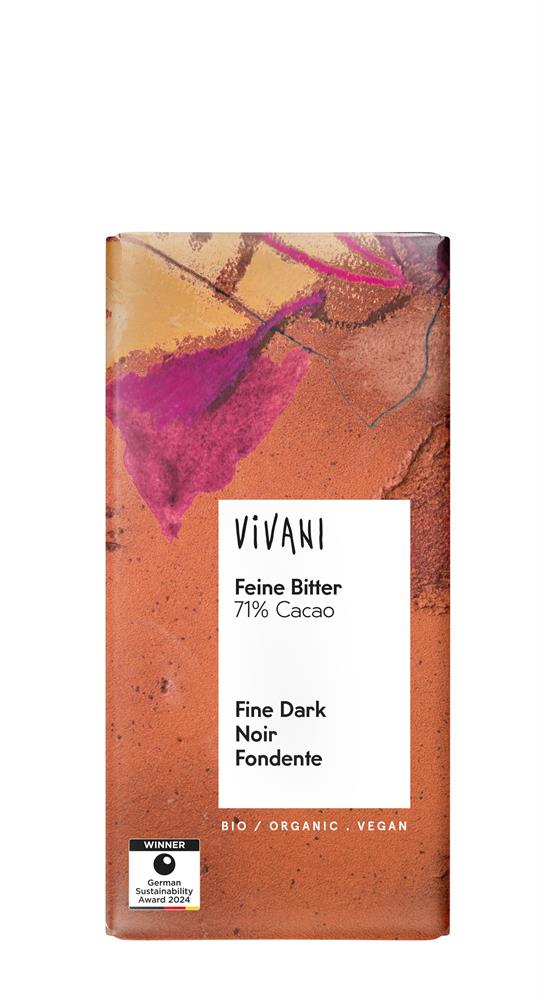 Dark 71% Chocolate Vegan Organic 80g