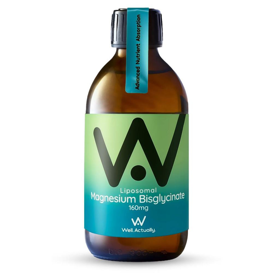 Mag Bisglycinate 160mg Lipo Liquid 250ml Lime & B.Berry