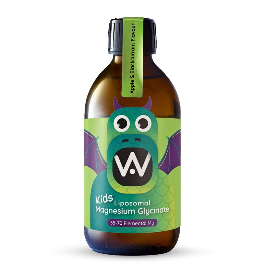 Kids Magnesium Glycinate 35-70mg - Liposomal Liquid