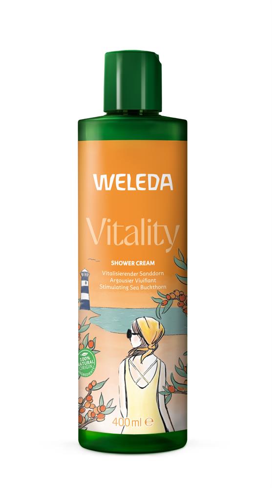 Weleda Vitality Shower Cream Sea Buckthorn