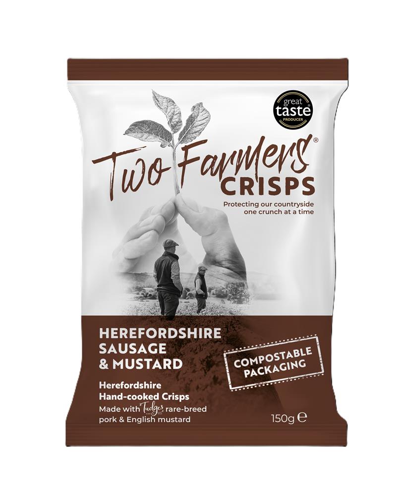 Two Farmers Herefordshire Sausage & Mustard 150g