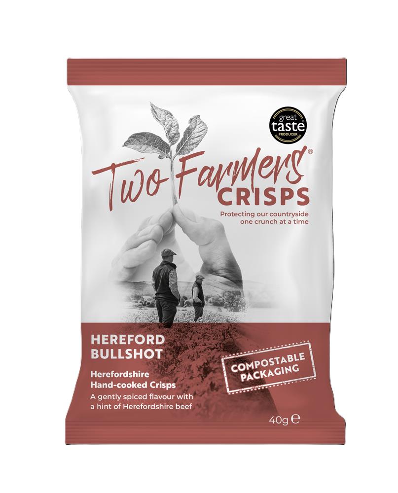 Two Farmers Hereford Bullshot Crisps 40g