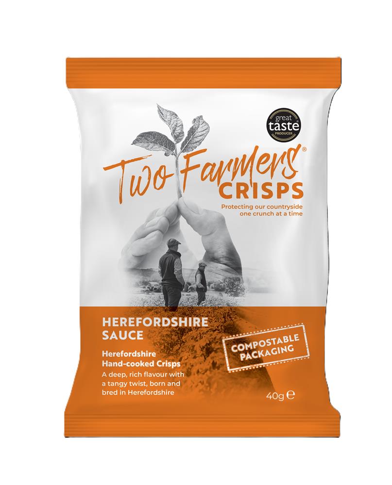 Two Farmers Herefordshire Sauce Crisps 40g