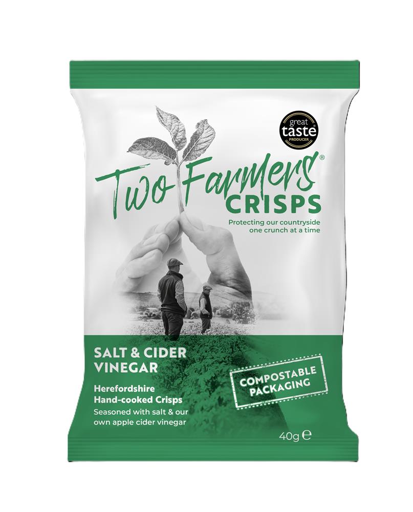 Two Farmers Salt & Cider Vinegar 40g