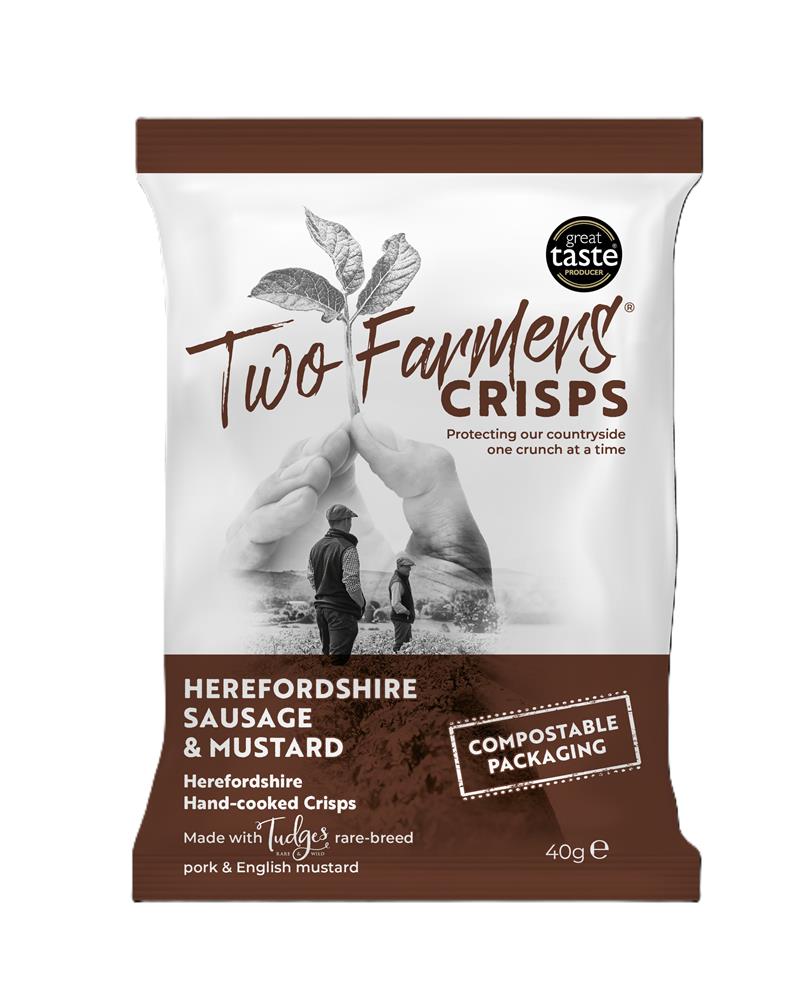 Two Farmers Herefordshire Sausage & Mustard 40g
