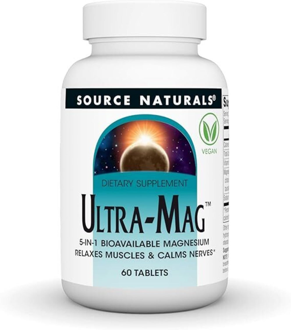 Ultra-Mag 5in1 Bioavailable Magnesium 60Tab