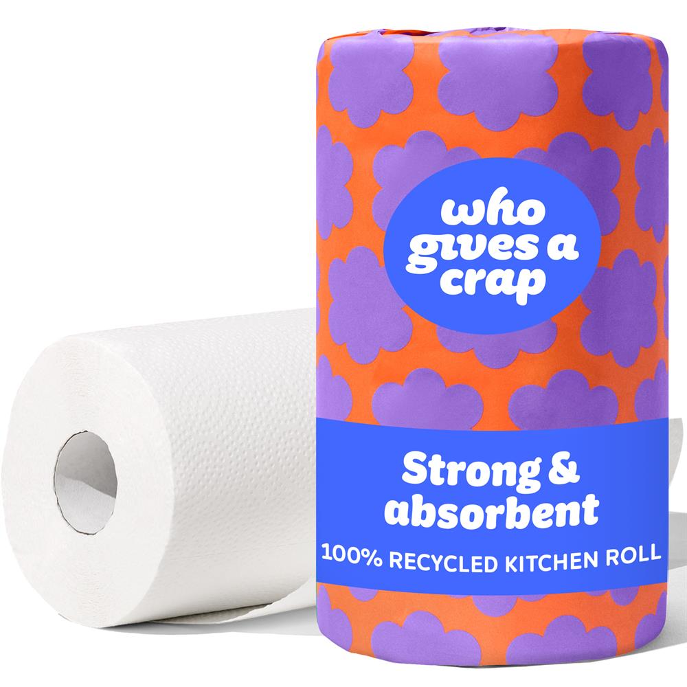 100% Recycled Kitchen Roll - 120 Sheets