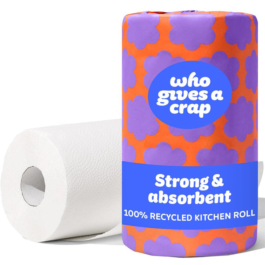 100% Recycled Kitchen Roll - 120 Sheets