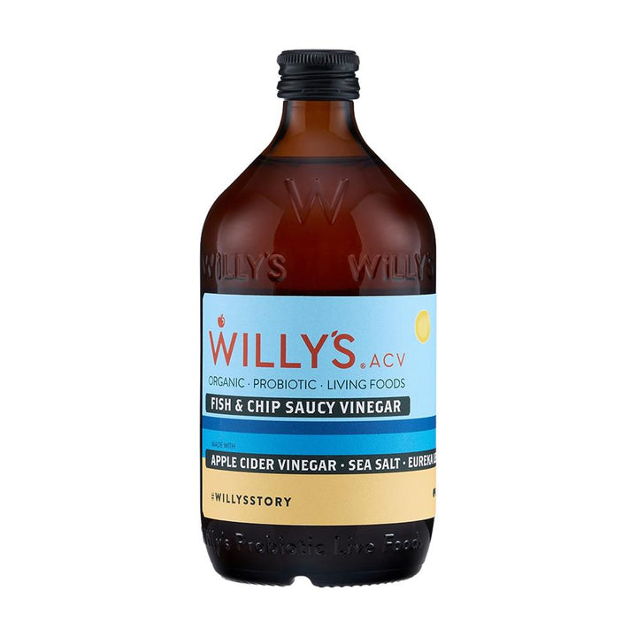 Willy's Organic Fish & Chip Saucy Vinegar 250ml
