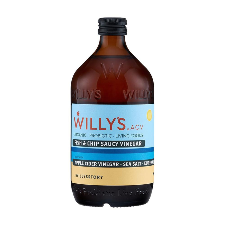 Willy's Organic Fish & Chip Saucy Vinegar 250ml