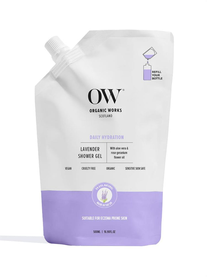Lavender Relax & Replenish Shower Gel - 500ml