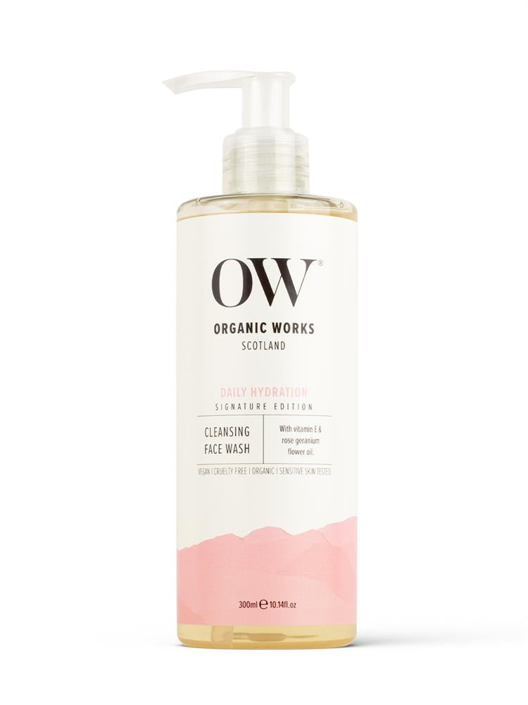 Hydra-Balance Face Wash - With Vitamin E & Rose Geranium (300 ml)