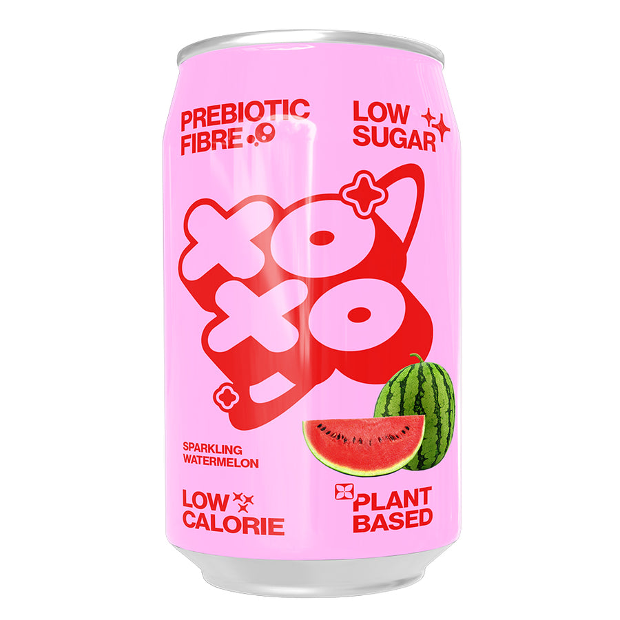 XOXO Watermelon Prebiotic Soda 330ml