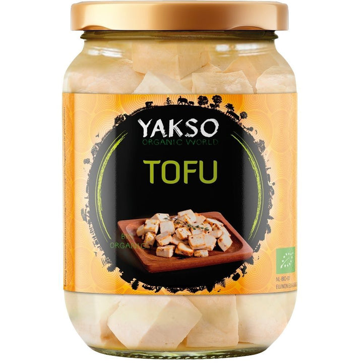 Yakso Organic Tofu in glass jar 240g