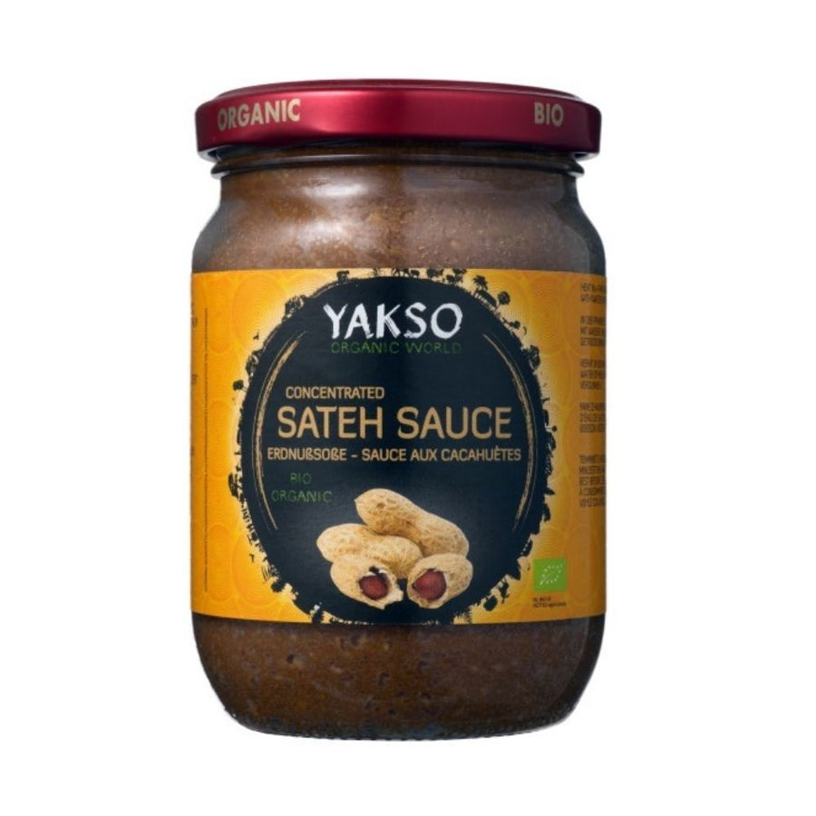 Yakso Organic Peanut Satay Sauce concentrate 275g