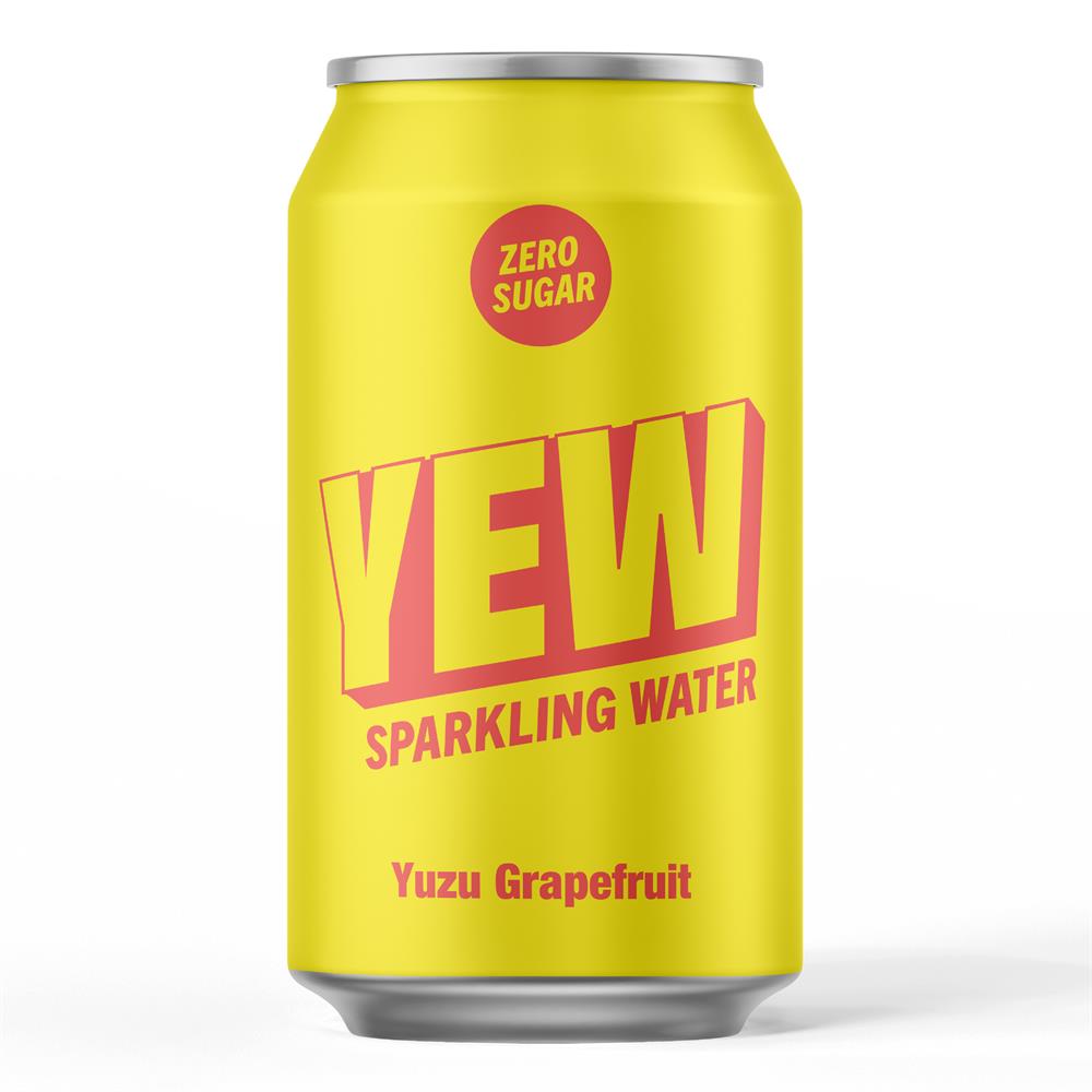 YEW Yuzu Grapefruit Sparkling Water 330ml