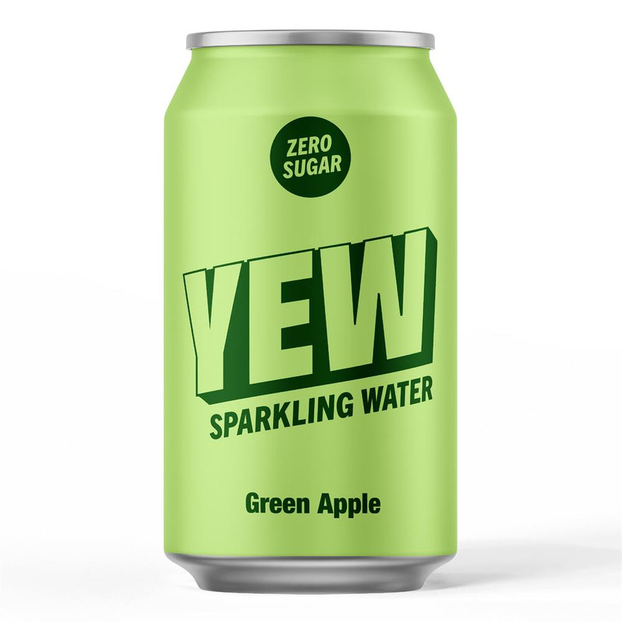 YEW Green Apple Sparkling Water 330ml
