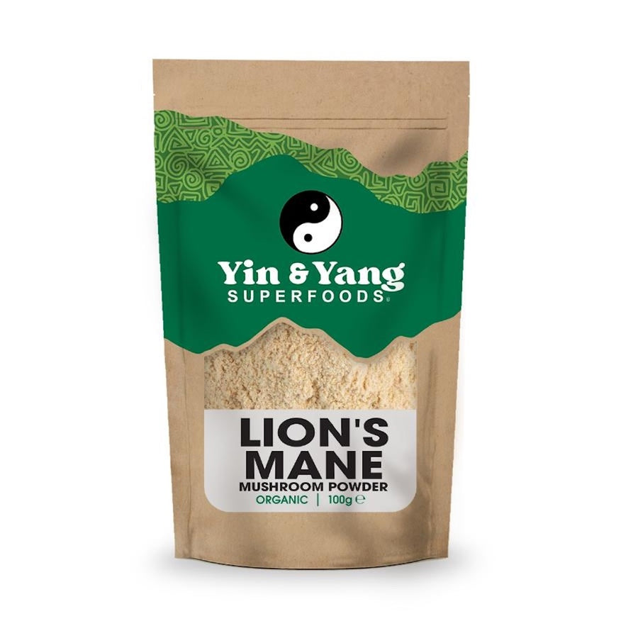 Yin & Yang Superfoods Organic Lions Mane Powder 100g