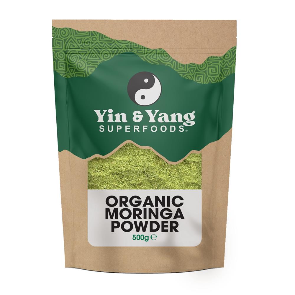Yin & Yang Superfoods Organic Moringa Powder 500g