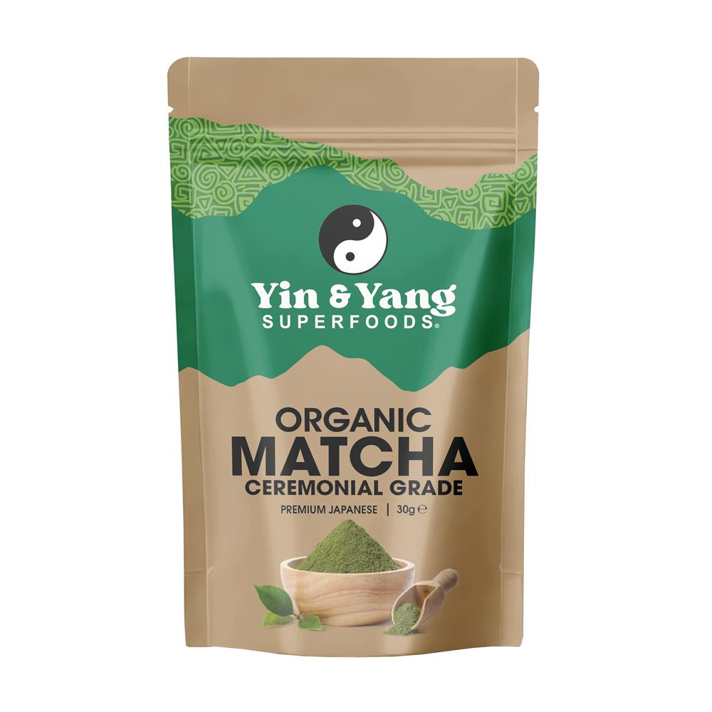 Yin & Yang Superfoods Organic Ceremonial Matcha Powder 30g