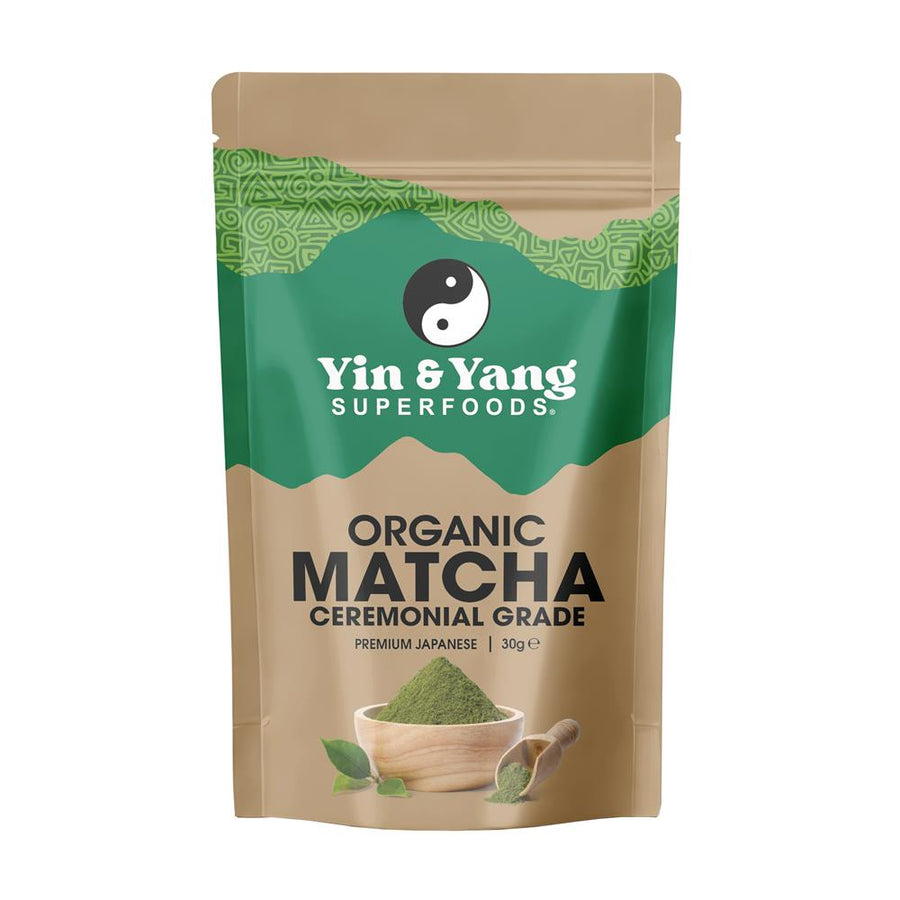 Yin & Yang Superfoods Organic Ceremonial Matcha Powder 30g