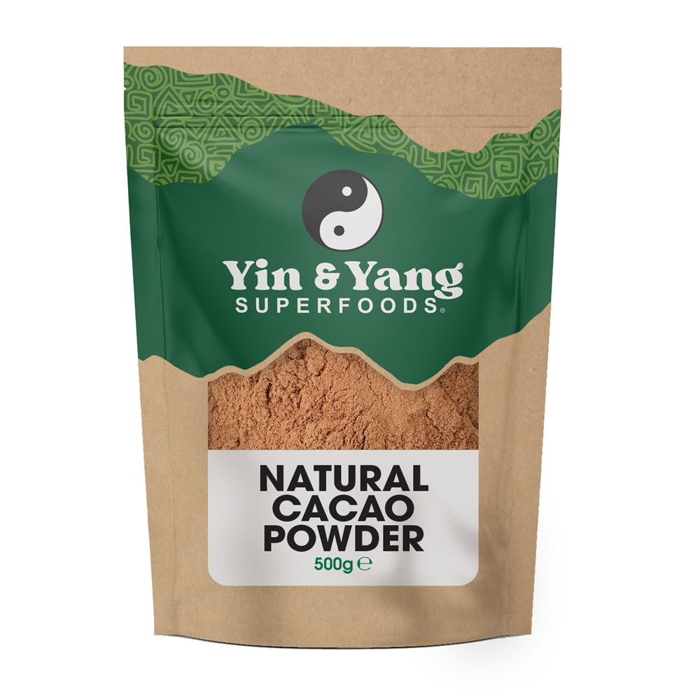 Yin & Yang Superfoods Natural Cacao Powder 500g