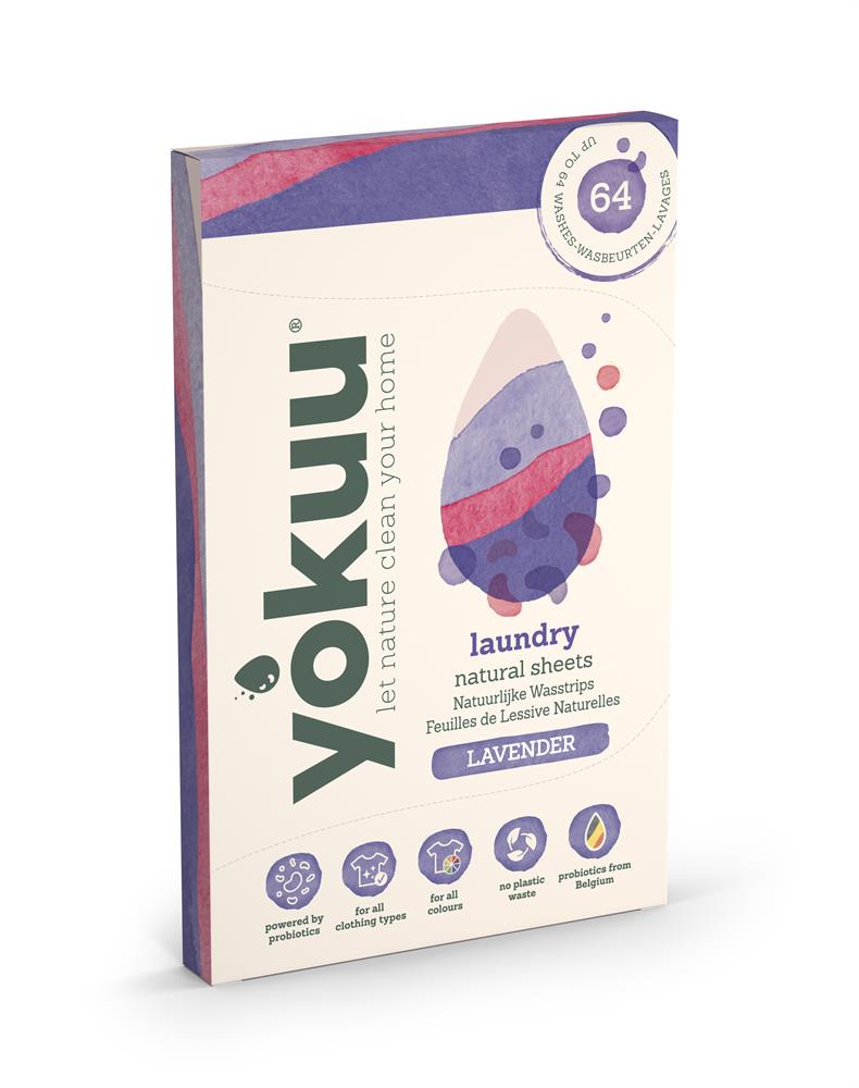 Yokuu Laundry Sheets Lavender (32 sheets)