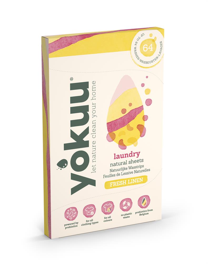 Yokuu Laundry Sheets Fresh Linen (32 sheets)