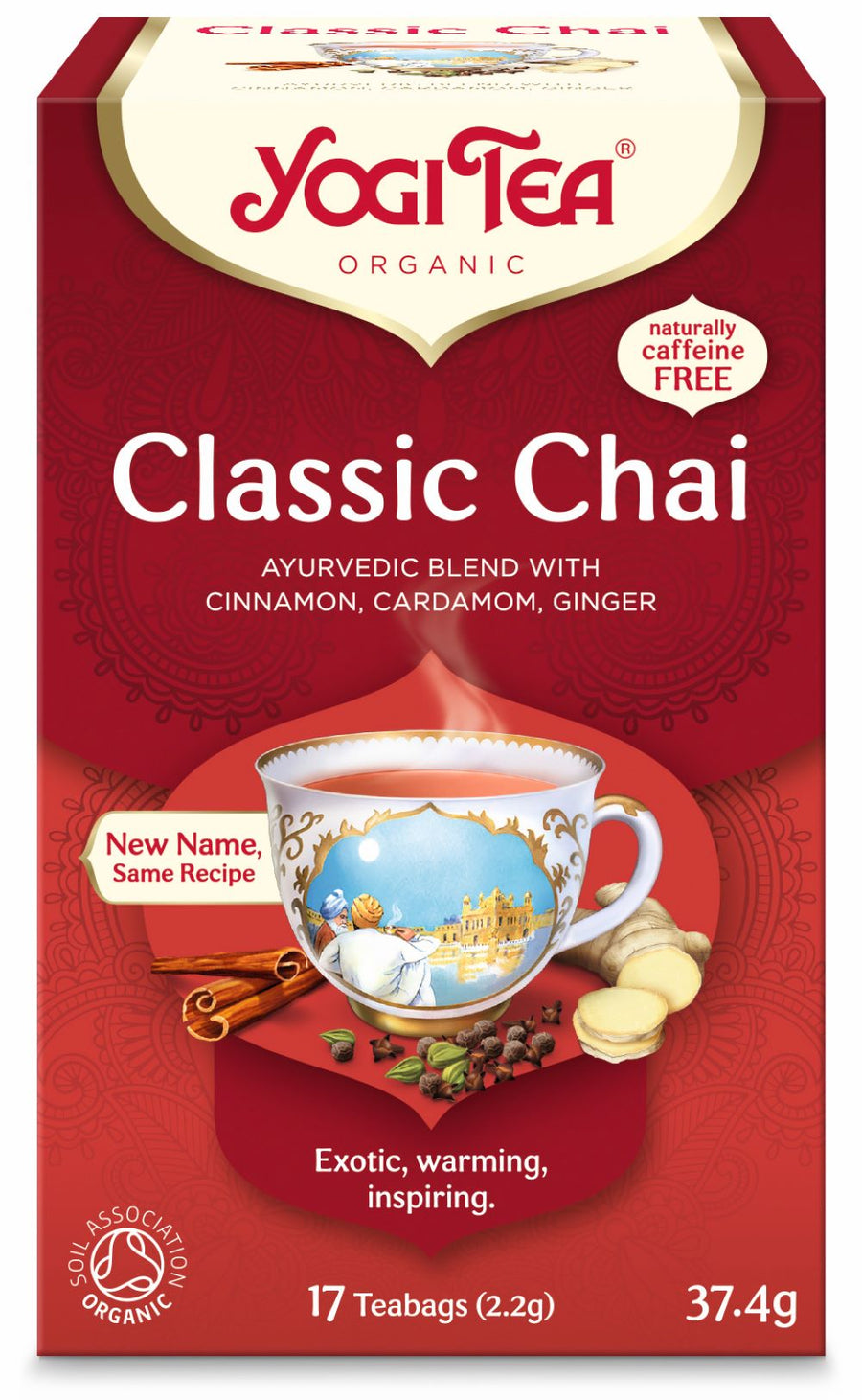 YOGI Organic Classic Chai 17bags